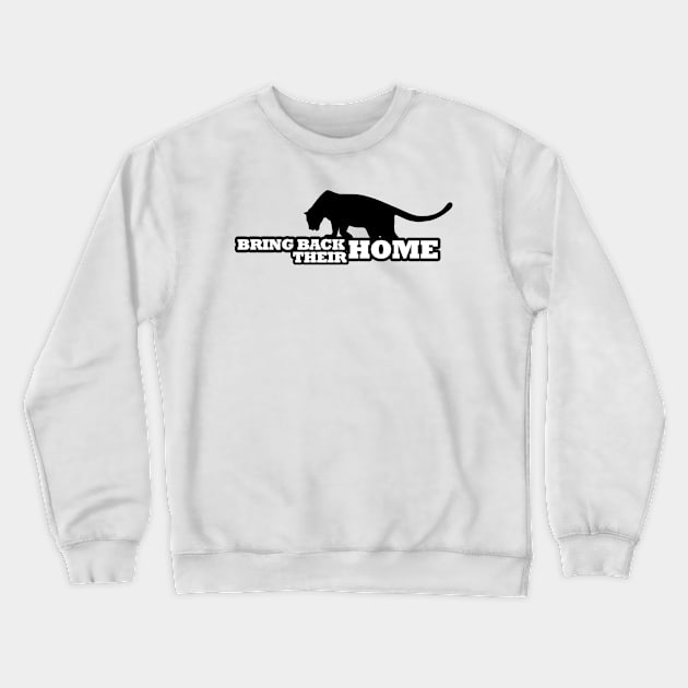 Bring Back Their Home Crewneck Sweatshirt by the Stone Garden